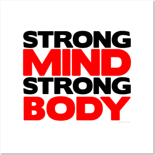 Strong Mind Strong Body Posters and Art